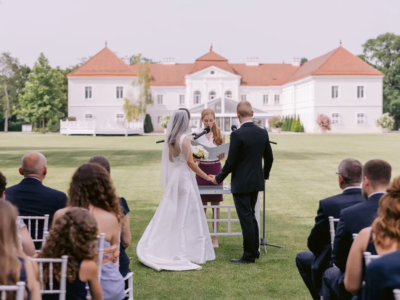 Symbolic Wedding Ceremony at a Castle
