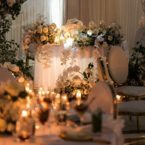 decoration at Galicia Nueava for a wedding